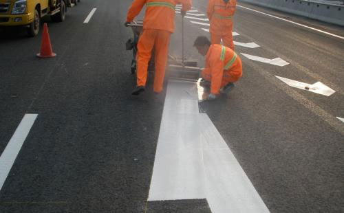 红山街道丙烯酸标线涂料